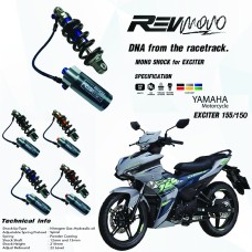 Phuộc Sau OKD Rev Mono Yamaha Exciter 150/155 (chính hãng)